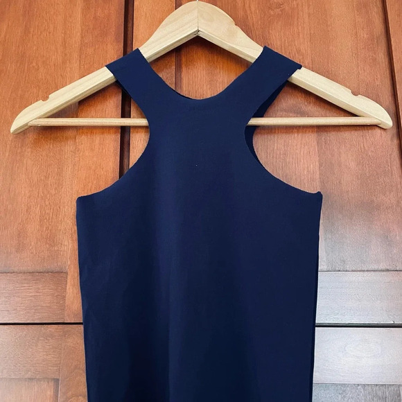 Free People Intimately Tank Top Cutout High Neck Racerback Size XS/Small NEW - Picture 5 of 6